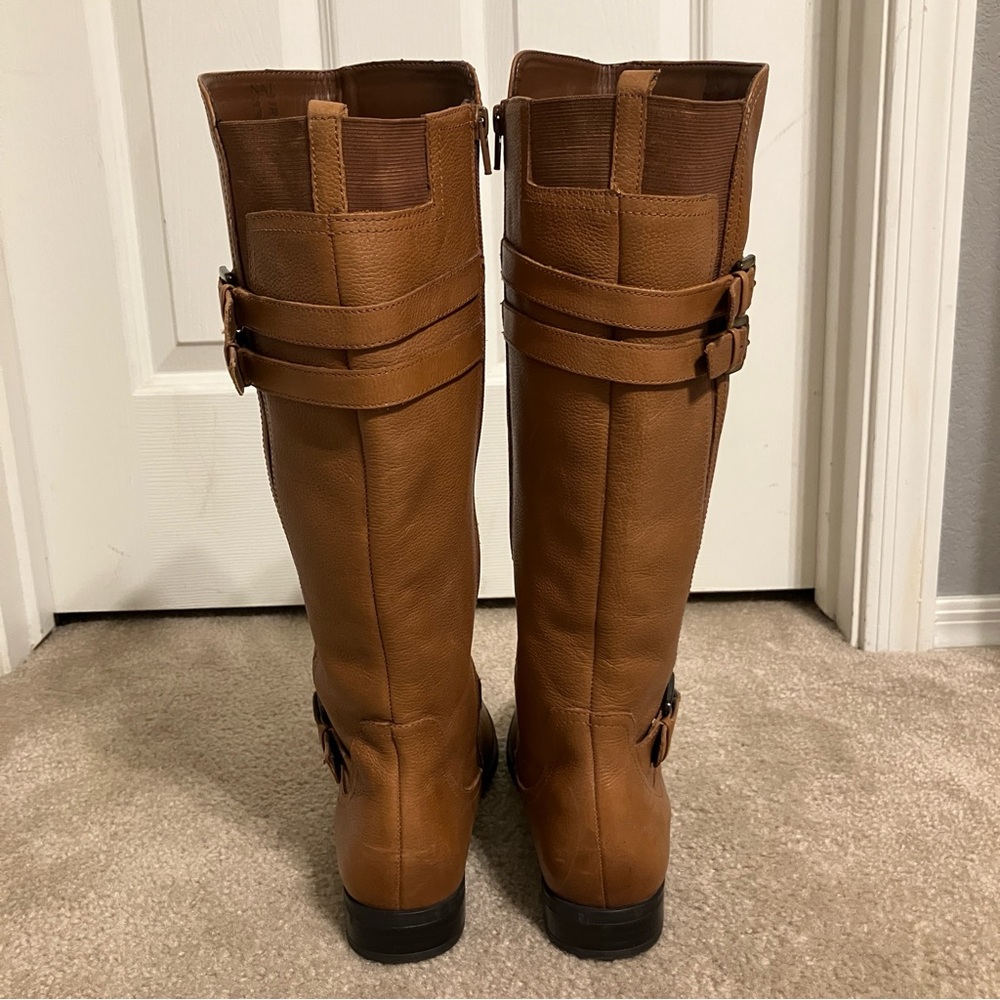 Naturalizer Jessie Knee High Leather Boots - size 9 - Picture 5 of 14